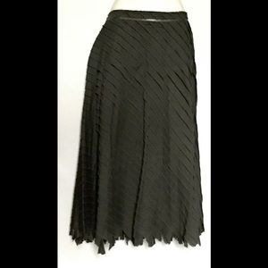 Ideology Green Skirt 4 Boho Hippie Fray Rag Fringe